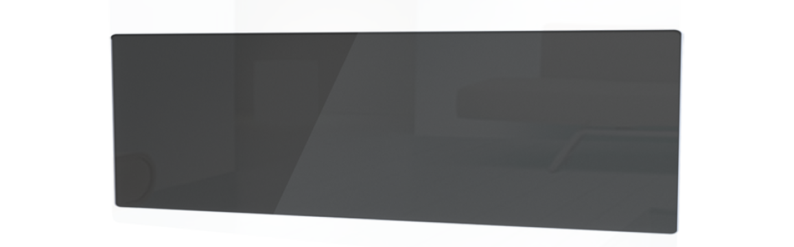 Convector Clip on glass antracit-20 de la Cabsat Srl