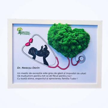 Cadou doctor cu licheni - 1 de la Academart World Design Srl