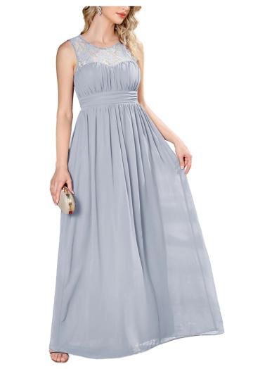 Rochie eleganta lunga, cu fante, fara maneci, marimea 44 de la Molifag Srl