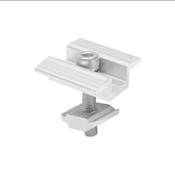 Clema mijloc 30 mm pentru panouri fotovoltaice, aluminiu