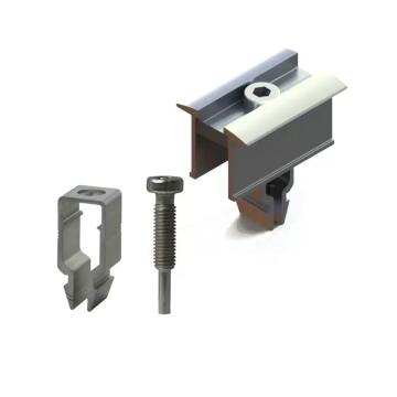 Cleme rapide de mijloc si de capat pentru profil aluminiu