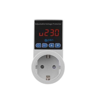 Priza cu releu de tensiune, 16A, protectie supratensiune