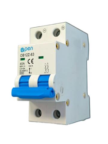 Siguranta automata DC 40A, 2 poli, 500V