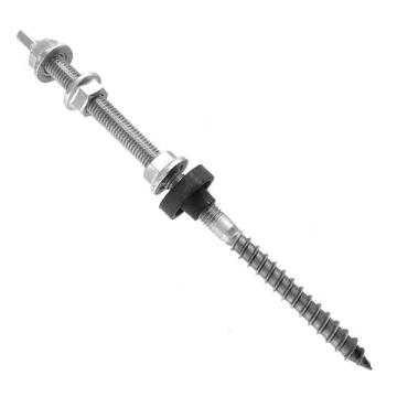 Surub distantier M10 x 250mm din inox, accesorii rezistente