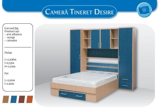 Dormitor tineret Desire de la Sembazuru Art Srl