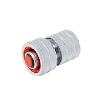 Conector furtun cu opritor aluminiu Plus, 3/4inch