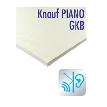 Placa gipscarton fonica GKF 12.5x1200x2600 Knauf Piano D13