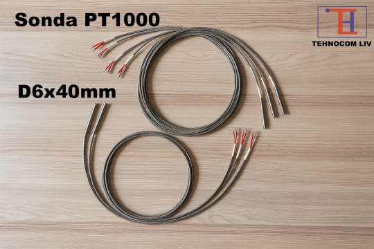 Sonda de temperatura Pt1000 dreapta D6XL40mm