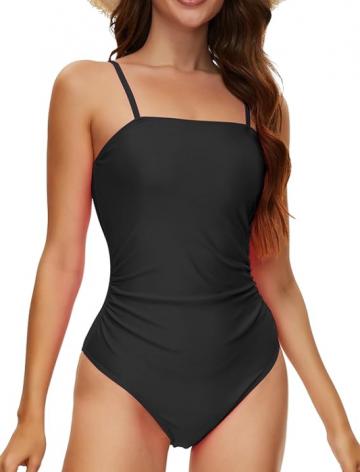 Costum de baie dintr-o bucata pentru femei, negru L de la Molifag Srl