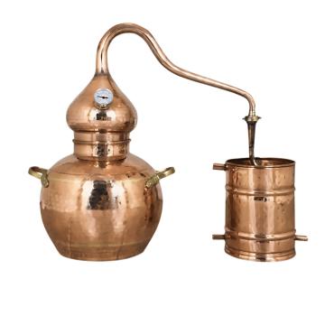 Cazan tuica alambic cupru pur 15 litri, cu termometru inlcus de la Baralchim Srl