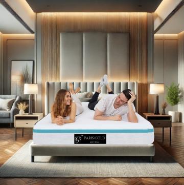 Saltele si pat metalic de la Paris Gold Srl