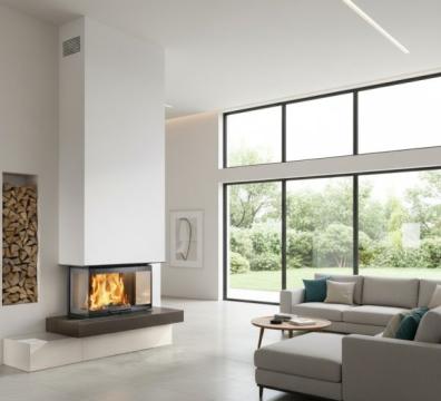 Semineu pe lemne Bistro