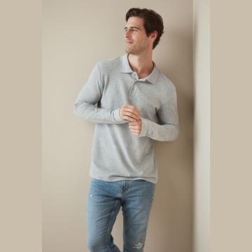 Bluza Classic Unisex Polo Long Sleeve