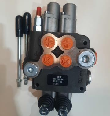 Distribuitor hidraulic 2 manete 2 flotanti P80