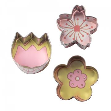 Set decupatoare flori, 3 buc. - Lumea