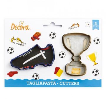 Set decupatoare fotbal, 2 buc. - Decora