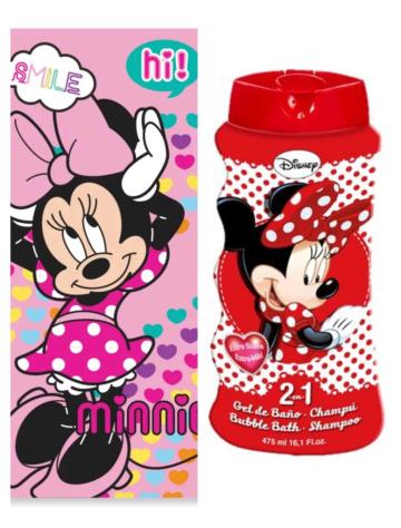 Set prosop baie si sampon/gel dus 475ml Disney Minnie de la D.R.S. Birotic Distribution S.r.l.