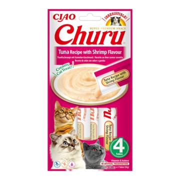 Hrana Churu pisici reteta de ton cu aroma de creveti - Ciao de la Club4Paws Srl