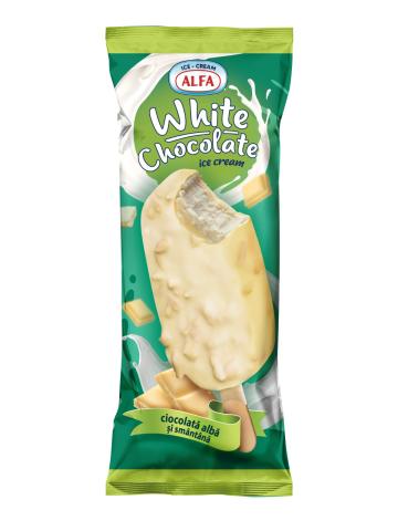 Inghetata White Chocolate Alfa