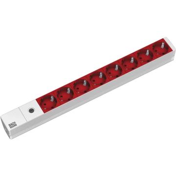 Prelungitor Bachmann IT PDU 8 x prize Schuko, in IEC C14