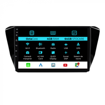 Navigatie android dedicata Skoda Superb 3 (2015-2019)