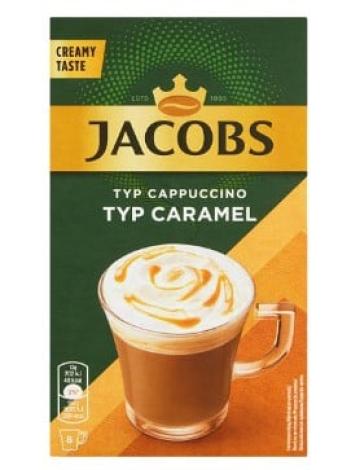 Cappuccino cu aroma de caramel plic Jacobs 8buc