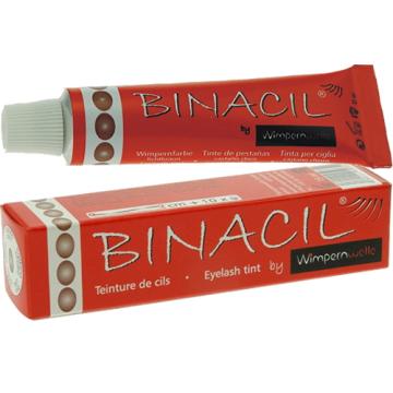 Vopsea gene si sprancene Binacil 15ml - maro deschis de la Mezza Luna Srl.