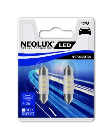 Bec led 12V 0.5W SV8.5-8 blister 2 buc. Neolux de la Auto Care Store Srl