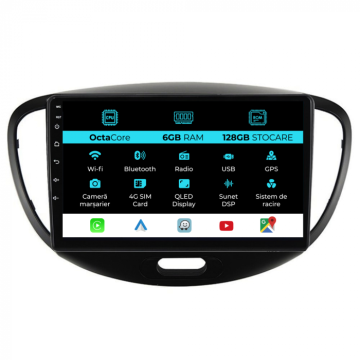 Navigatie Dedicata Hyundai I10 (2007 - 2013), 9Inch, 6Gb Ram de la Nav Store