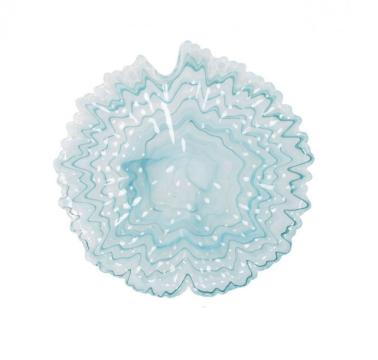 Platou prezentare din sticla Santorini, 31x2.5 cm de la Ad Horeca Concept Srl