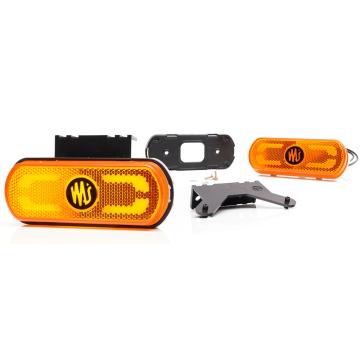 Lampa gabarit led 1598 W240, 12v-24v, pozitie portocaliu Was de la Auto Care Store Srl