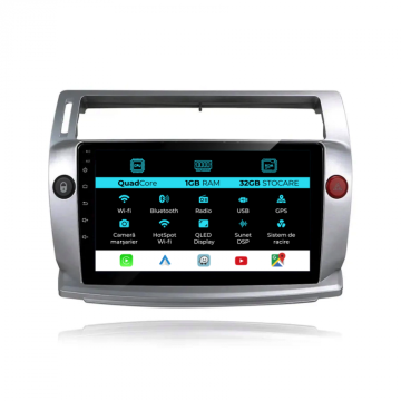 Navigatie android dedicata Citroen C4 (2004-2009), 9 inch de la Nav Store