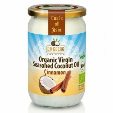 Ulei de cocos condimentat cu scortisoara bio 190ml Dr. Goerg de la Supermarket Pentru Tine Srl