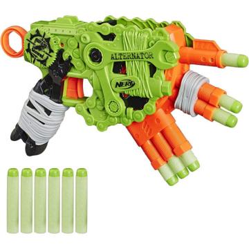 Jucarie Blaster Nerf Zombie Strike Alternator 12 proiectile de la Novator Impex Srl