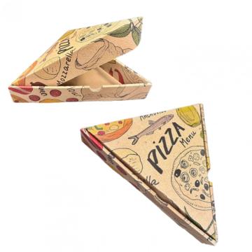 Coltar pizza imprimat, cu capac - 22x4x22 cm - 100 buc