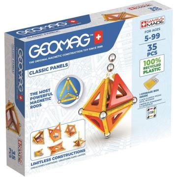 Jucarie set de constructie magnetica Geomag Classic Panels