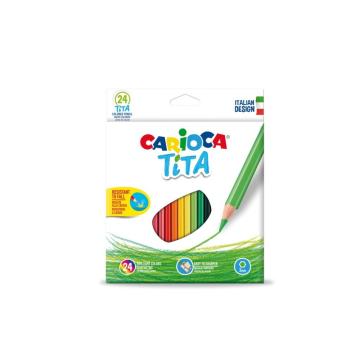 Creioane color Tita Clasic 24/set de la Sanito Distribution Srl