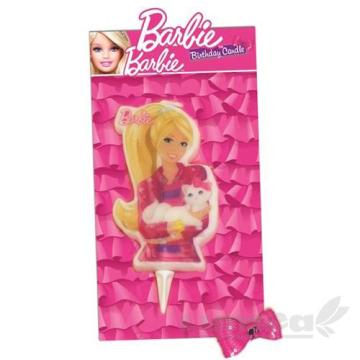 Lumanare aniversara Barbie, 2D de la Lumea Basmelor International Srl