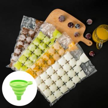 Pungi pentru cuburi de gheata de unica folosinta de la Molifag Srl