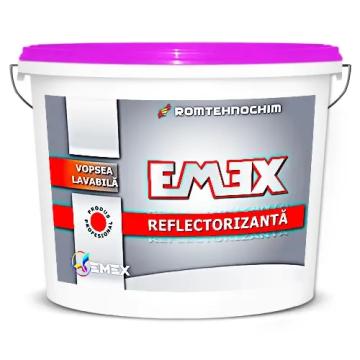 Vopsea lavabila reflectorizanta Emex de la Romtehnochim Srl