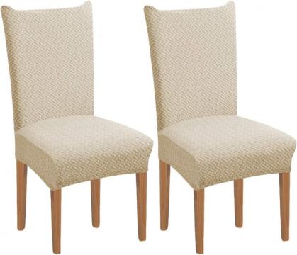 Huse elastice, impermeabile, pentru scaune, culoare bej de la Molifag Srl