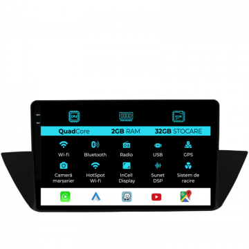 Navigatie dedicata BMW X1 E84 (2009-2015),Incell 10 nch, 2Gb