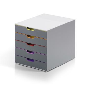 Organizator cu sertare Durable Varicolor, 5 sertare de la Sanito Distribution Srl