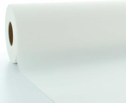 Fata de masa din hartie alba, groasa, rola de 1.2x25m