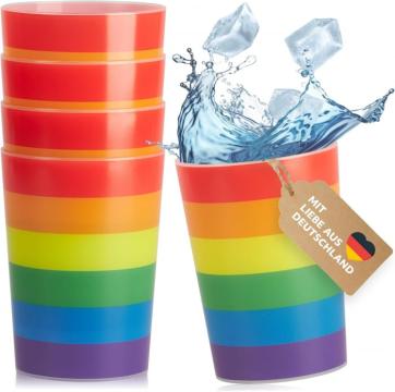 Pahare din plastic colorate, pentru fiecare petrecere de la Molifag Srl