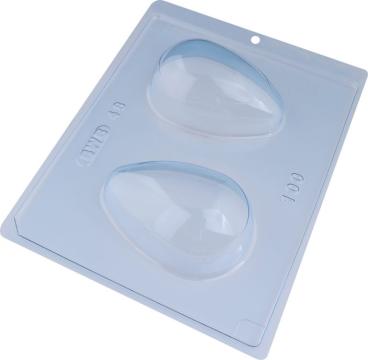 Forma ciocolata Oua, 3 parti, 2 cavitati, 98mmx68mm