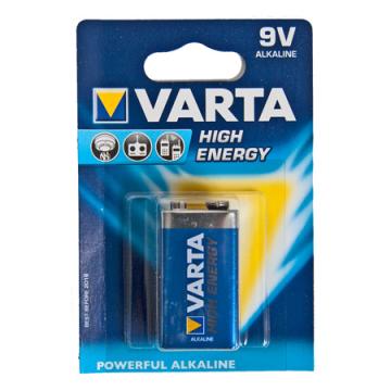Baterie alcalina 9V Varta blister