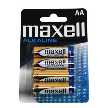 Baterie alcalina Maxell LR06 blister 4 buc