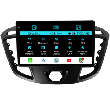 Navigatie dedicata Ford Transit (2012-2018), 9 inch, 4Gb Ram de la Nav Store