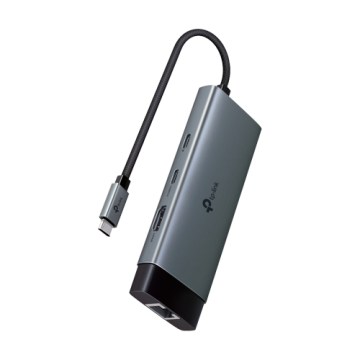 Hub USB-C 6-in-1, 1 x USB-C PD 100W, 1 x USB-C, 2 x USB-A